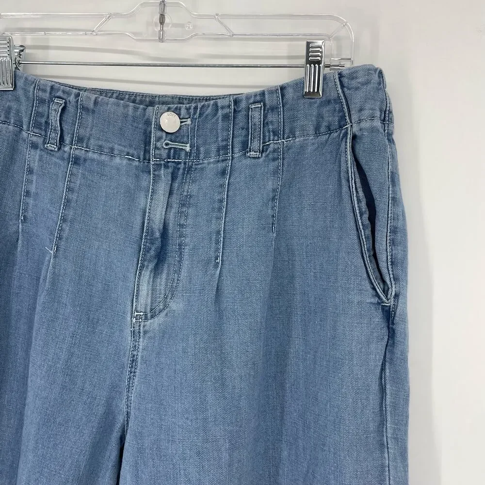 Loft High-Waisted Wide Leg Jean Size 31/12